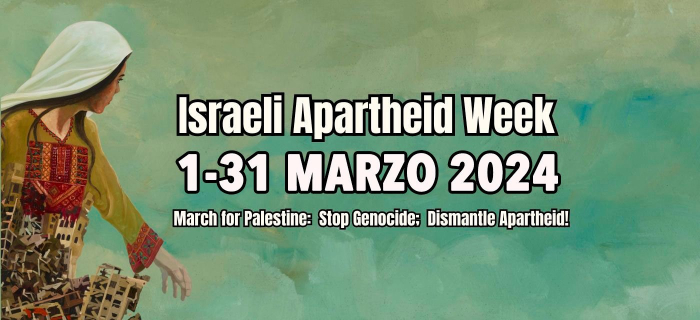 Settimana contro l'apartheid 2024