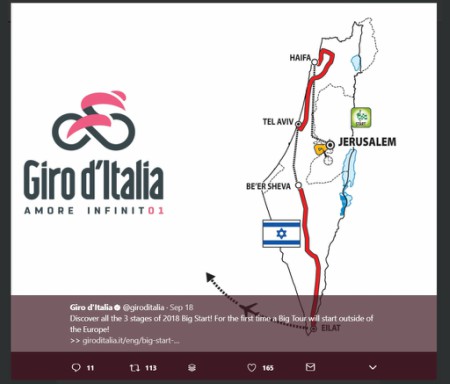 giro2018 tracciato